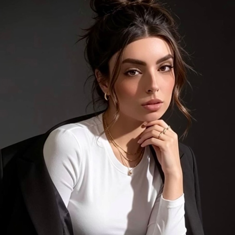 Bianca Veiga, psicóloga clínica, em retrato profissional